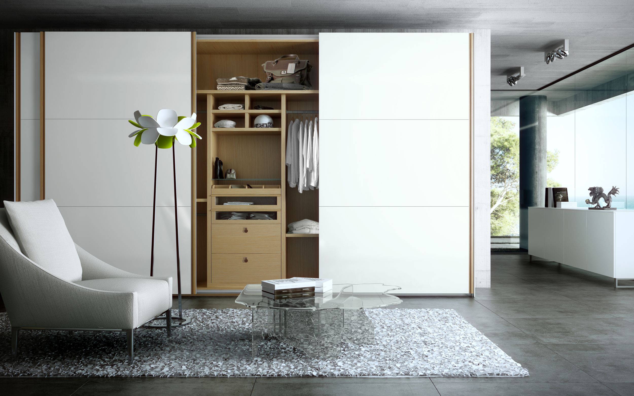 Armario Puertas abatibles - Almacenamiento Funcional con Estilo para tu  Dormitorio