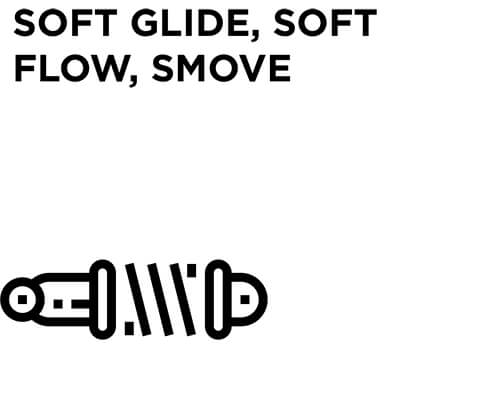 SOFT GLIDE, SOFT FLOW, SMOVE