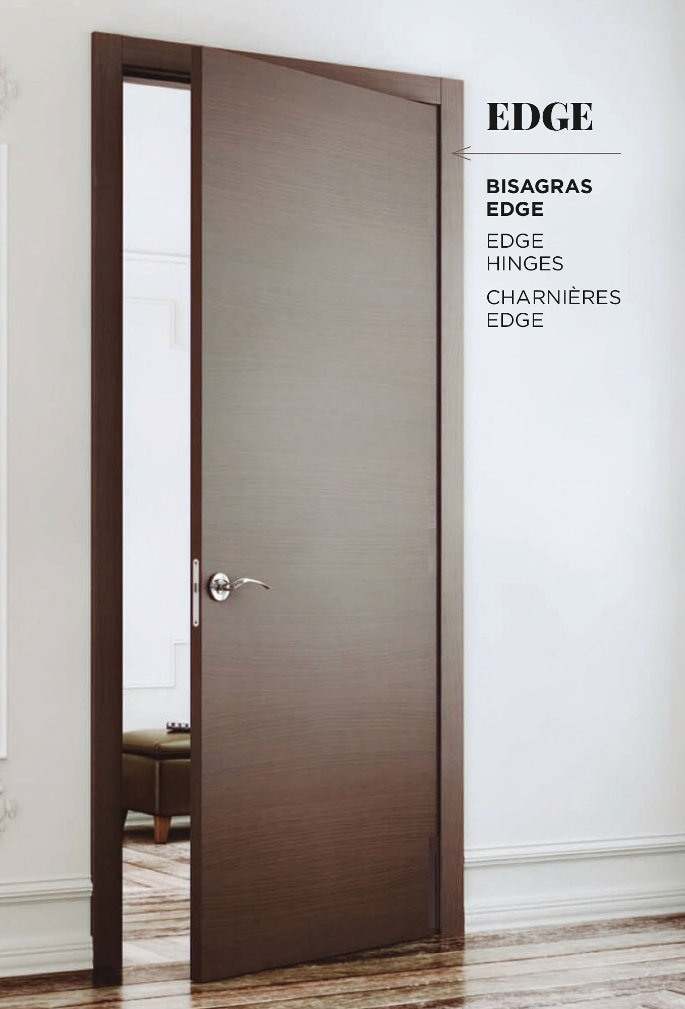 Puertas con bisagras ocultas, más elegantes y más seguras - Carré Furniture